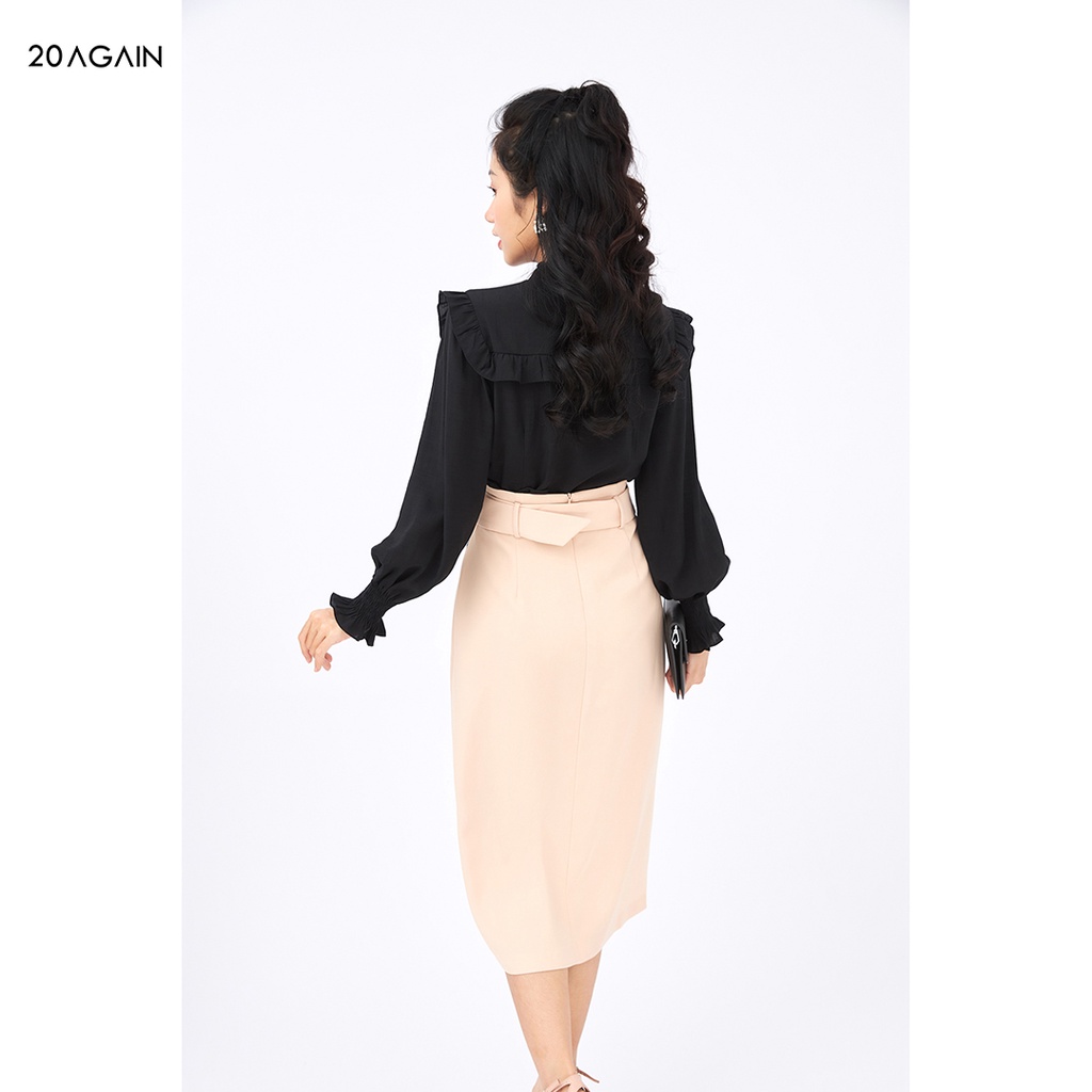 Áo sơ mi Croptop bèo ngực 20Sexy by 20AGAIN ASA1853 vừa năng động vừa nữ tính
