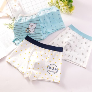 Set 4 quần sịp bé trai - đủ size 7-45kg