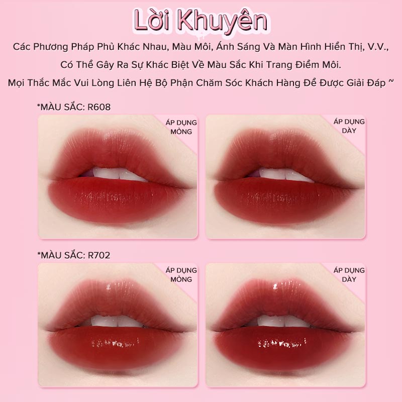 Son môi dạng lỏng Colorkey chống thấm nước lâu trôi phong cách mùa hè 1.7g