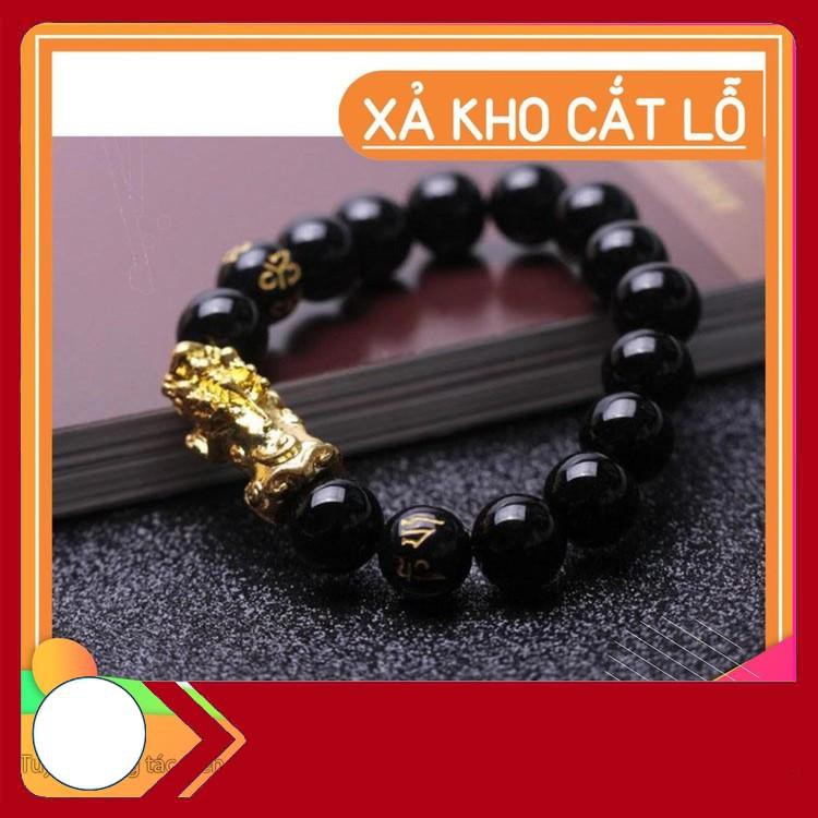 [[ GIÁ TỐT NHẤT ]] {{Thanh lý}} Vòng tay Phong Thủy Tỳ Hưu Vàng 12mm - Vòng tay Công Nghiệp - VT519 -SP 1 Hàng Xịn