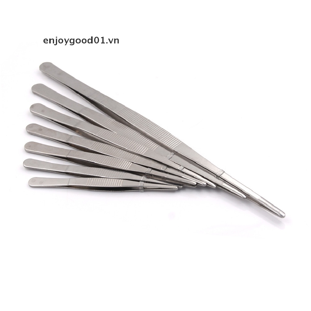 Nhíp Dài Thẳng Bằng Thép Không Gỉ Gắp Thực Vật / Bể Cá