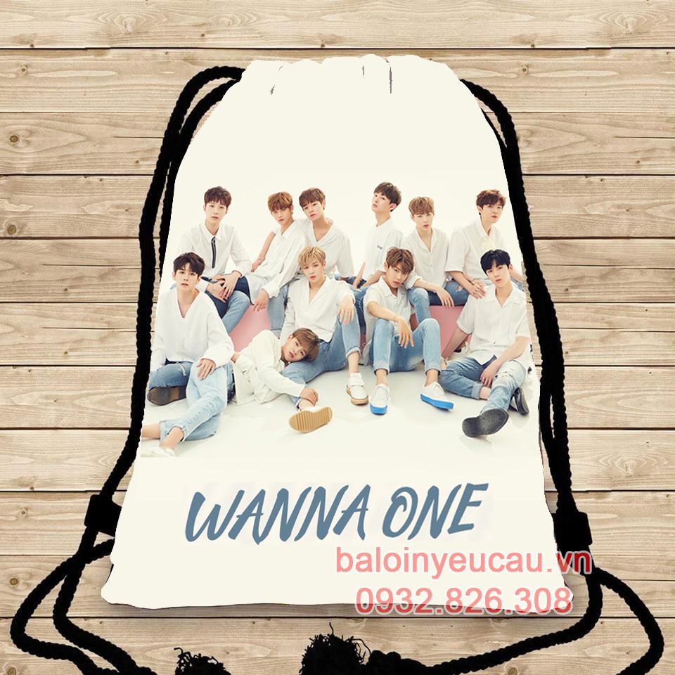Balo dây rút Wanna One