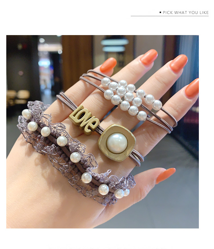 Dây buộc tóc thiết kế đơn giản dễ thương phong cách Hàn Quốc