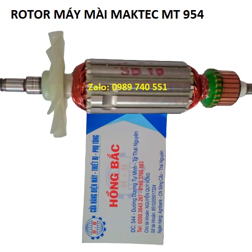 Rotor máy mài  MT 954 - dây đồng