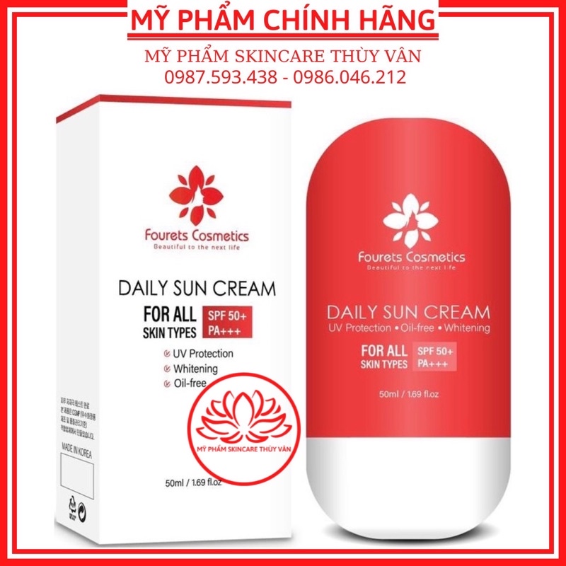 Kem Chống Nắng Hàn Quốc Chính Hãng FOURETS COSMETICS 50ml