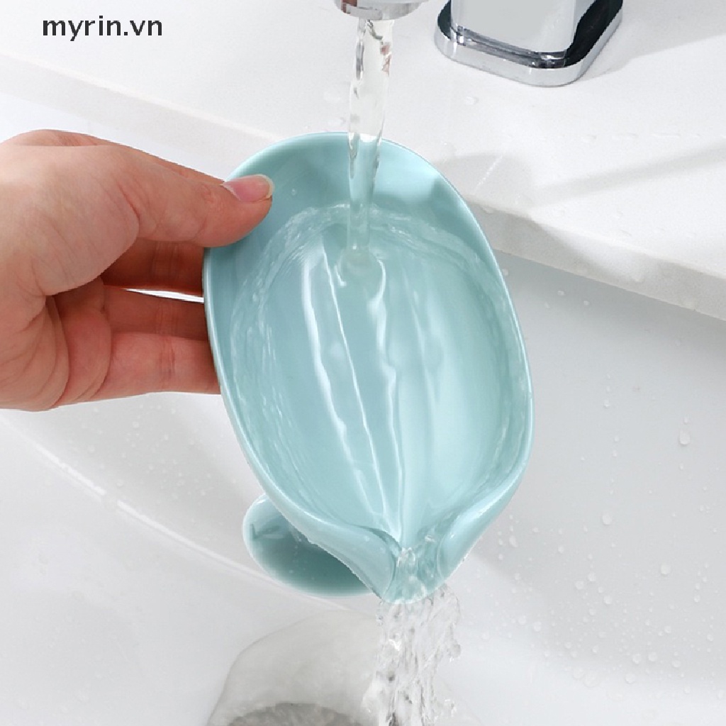 Khay Đựng Xà Phòng Hình Chiếc Lá Xinh Xắn