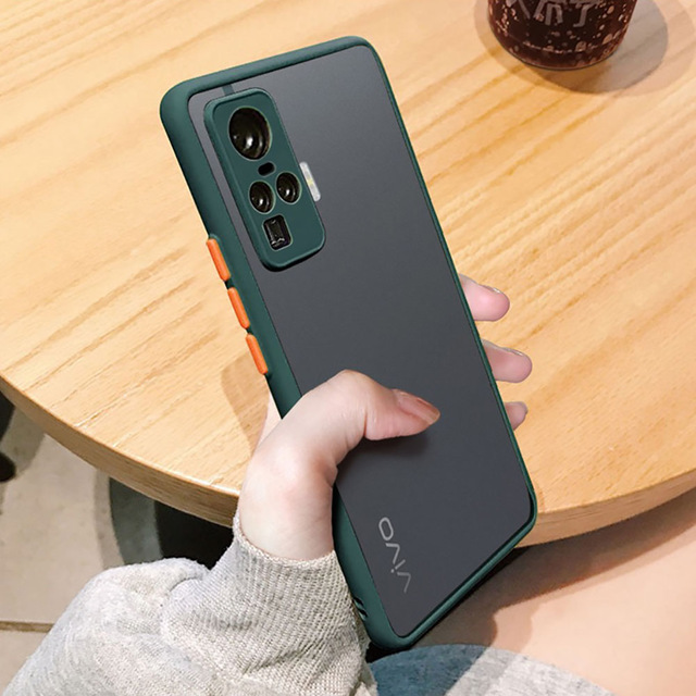 Ốp điện thoại nhám chống sốc cho VIVO Y21 Y21s Y33s V21 Y15s Y15a Y53s Y72 5G Y12 Y15