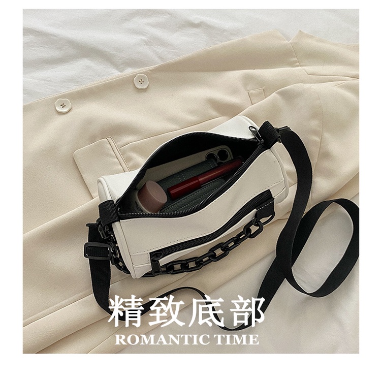 Túi đeo chéo JASMIN NOIR da pu hình gối thời trang cho nữ