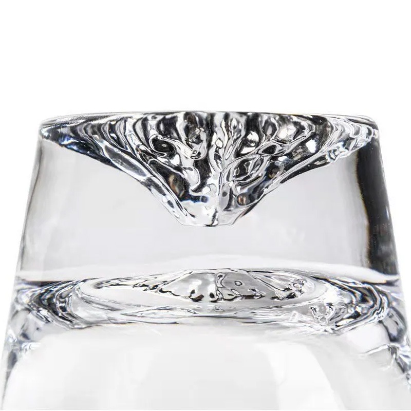 Gf Cốc Thủy Tinh Uống Rượu/Cà Phê/Sữa/Bia/Cà Phê/Trà/Cà Phê/Sữa/Bia/Sữa/Cà Phê Hình Ngọn Núi Fuji