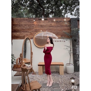 Đầm Body Trể Vai Bẹ To