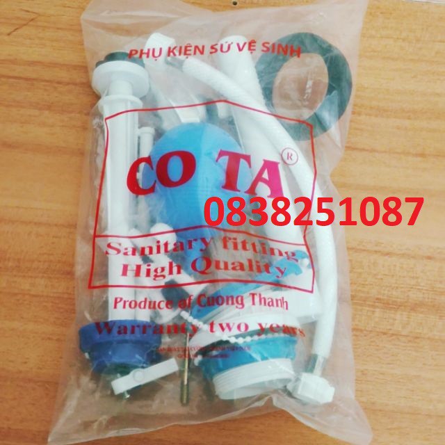 Bộ xả bồn cầu tay gạt COTA cao cấp