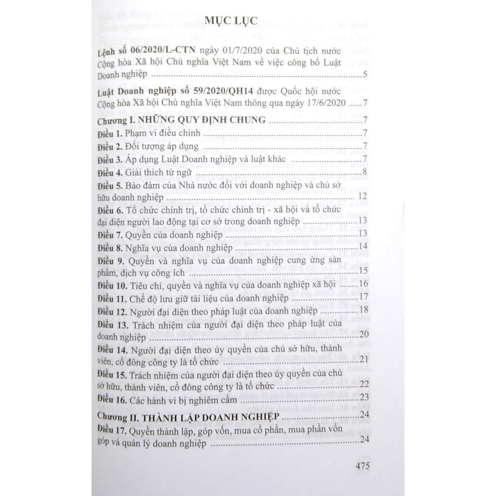 Sách Luật Doanh Nghiệp