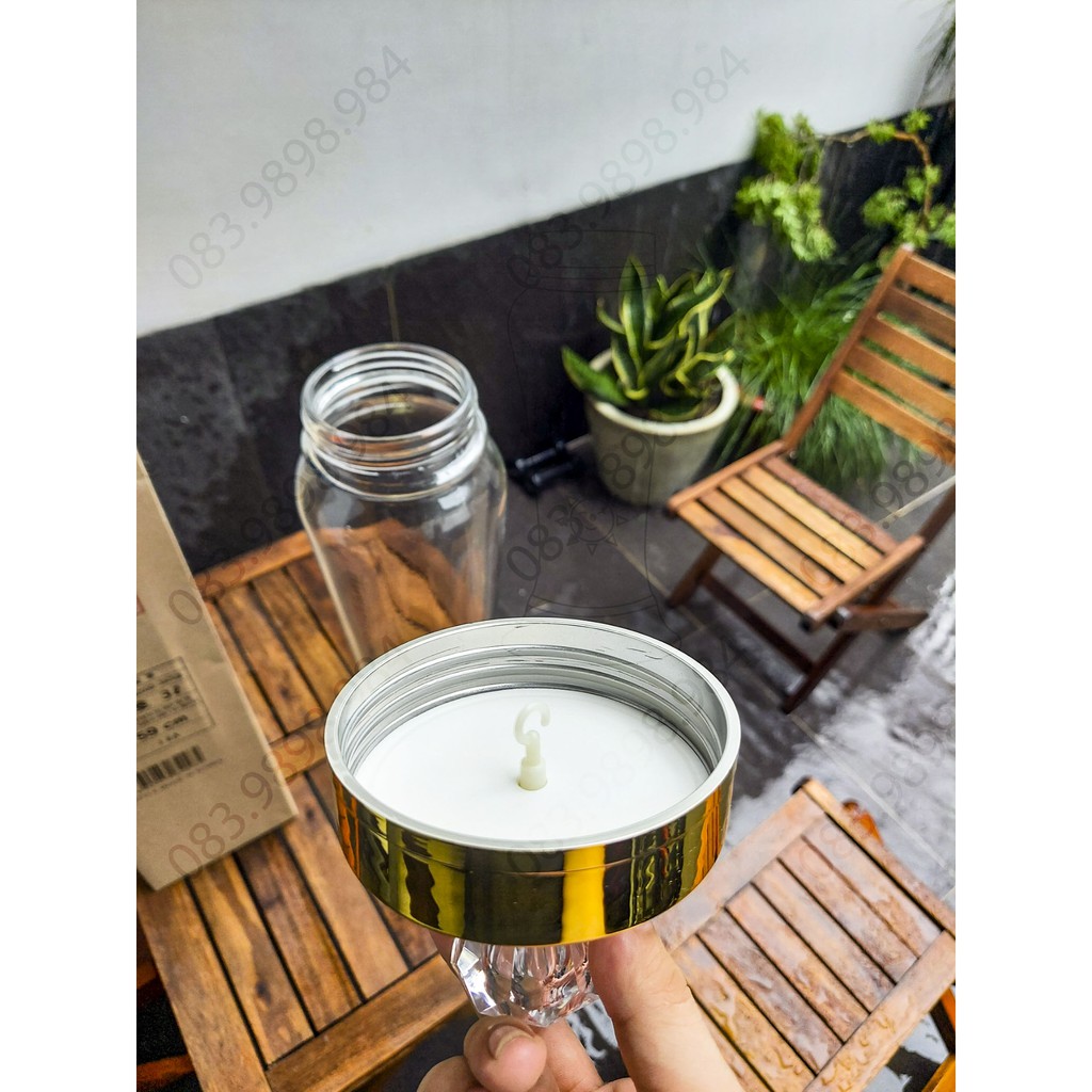 Bình thủy tinh Ngâm rượu 3L HÀN QUỐC YongCheon hình Trụ(Nắp có núm) No75. Hàng cao cấp - Phóng to sâm - Bảo vệ sức khỏe. | BigBuy360 - bigbuy360.vn