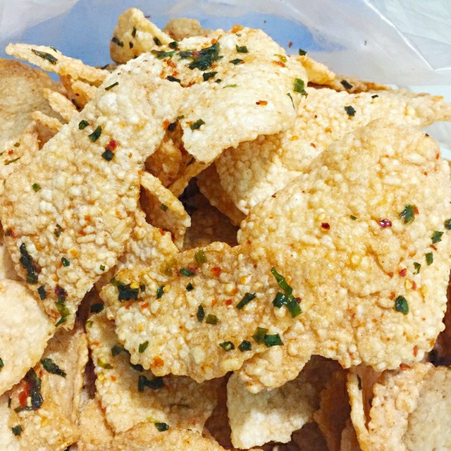 500g Cơm Cháy Mắm Hành Bể (Túi Zipper)