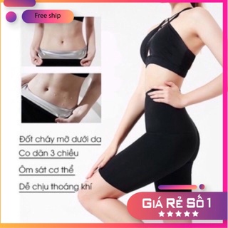 ⛔BIG SIZE⛔ Quần tan mỡ bụng, sinh nhiệt đổ mồ hôi, giảm vòng eo, tập gym, yoga nâng mông siêu co giãn