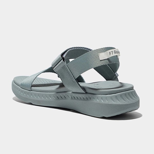 Sandal Shondo F7 Racing đế xám phối trắng quai xám F7R2121