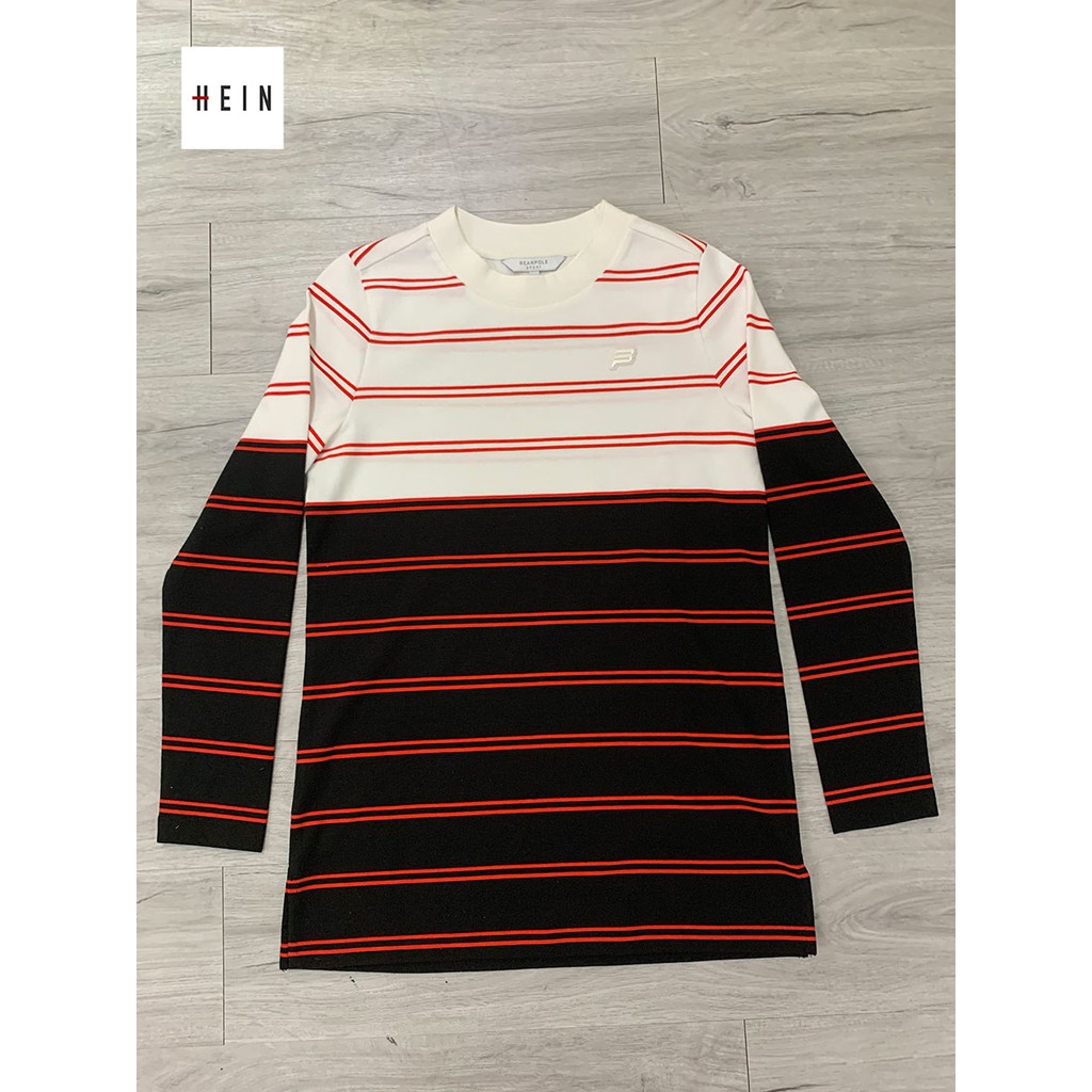 [Chính Hãng] Áo Len Beanpole Sweater Black White Red
