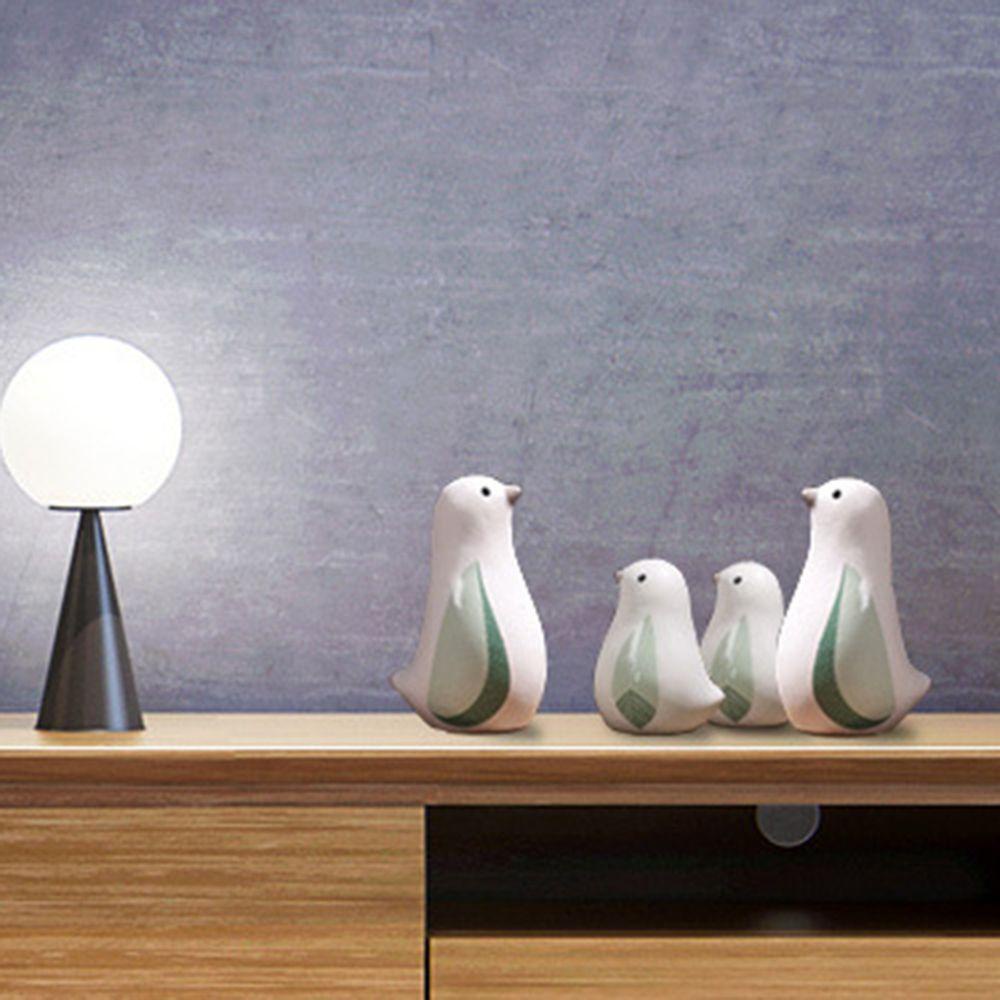 Tượng Gốm Hình Chim Phong Cách Bắc Âu Trang Trí Nội Thất