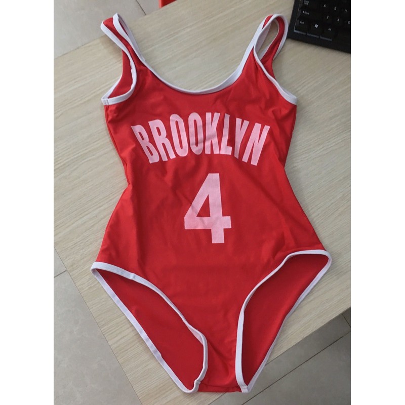 Bikini mảnh liền viền trắng | BigBuy360 - bigbuy360.vn