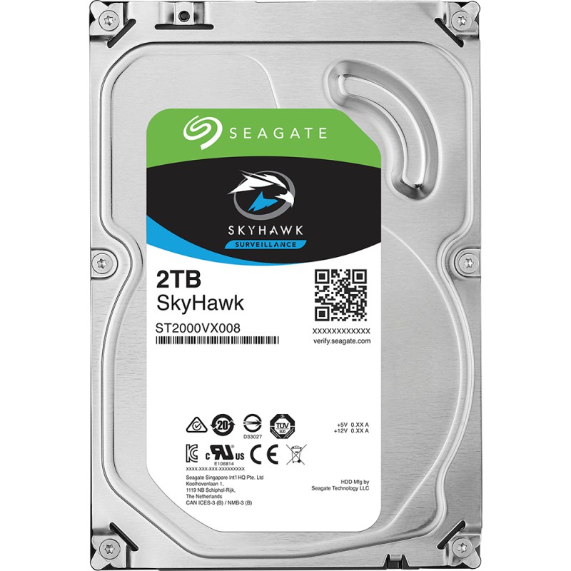 Ổ Cứng Camera SG Skyhawk 2TB 3.5" SATA (ST2000VX008)