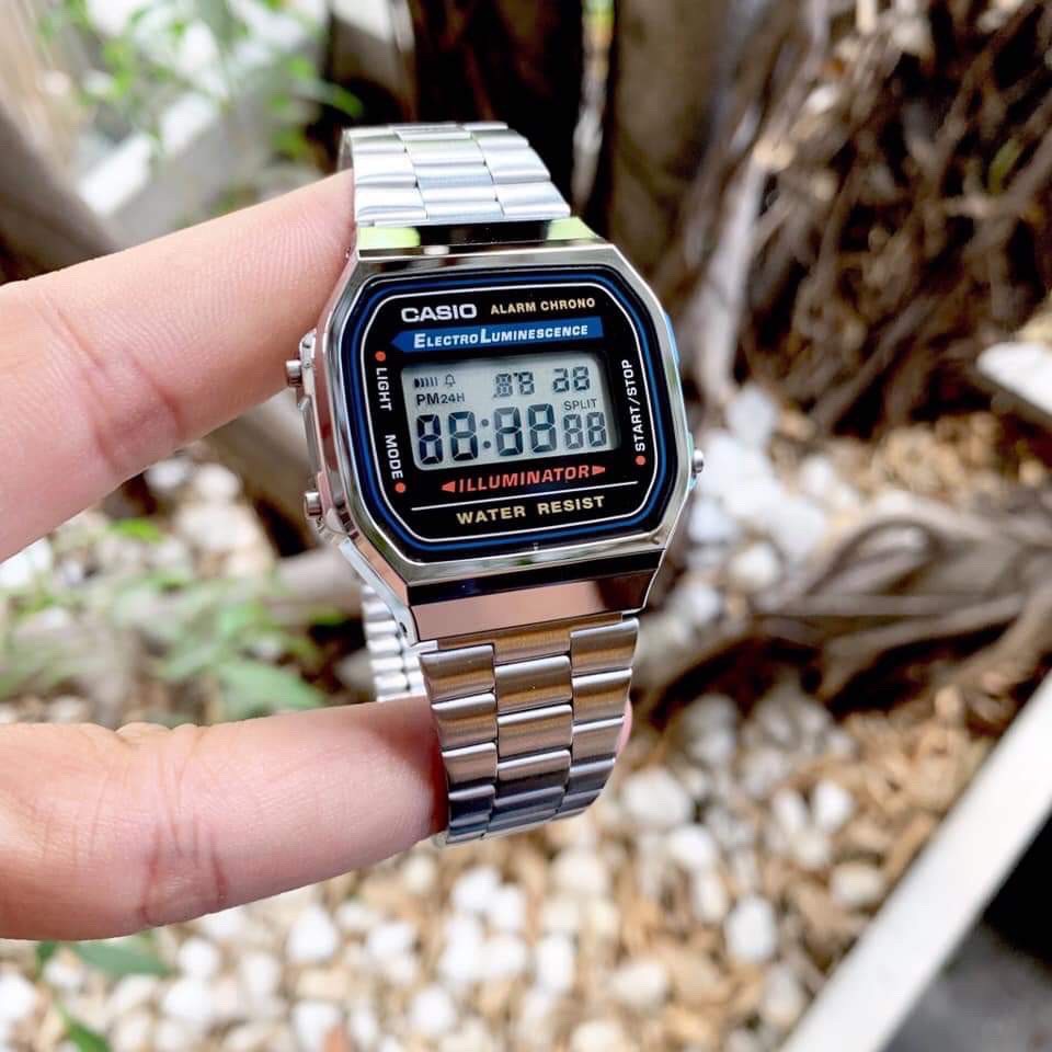 Đồng Hồ Casio a168 Nam Nữ Năng Động Thời Trang