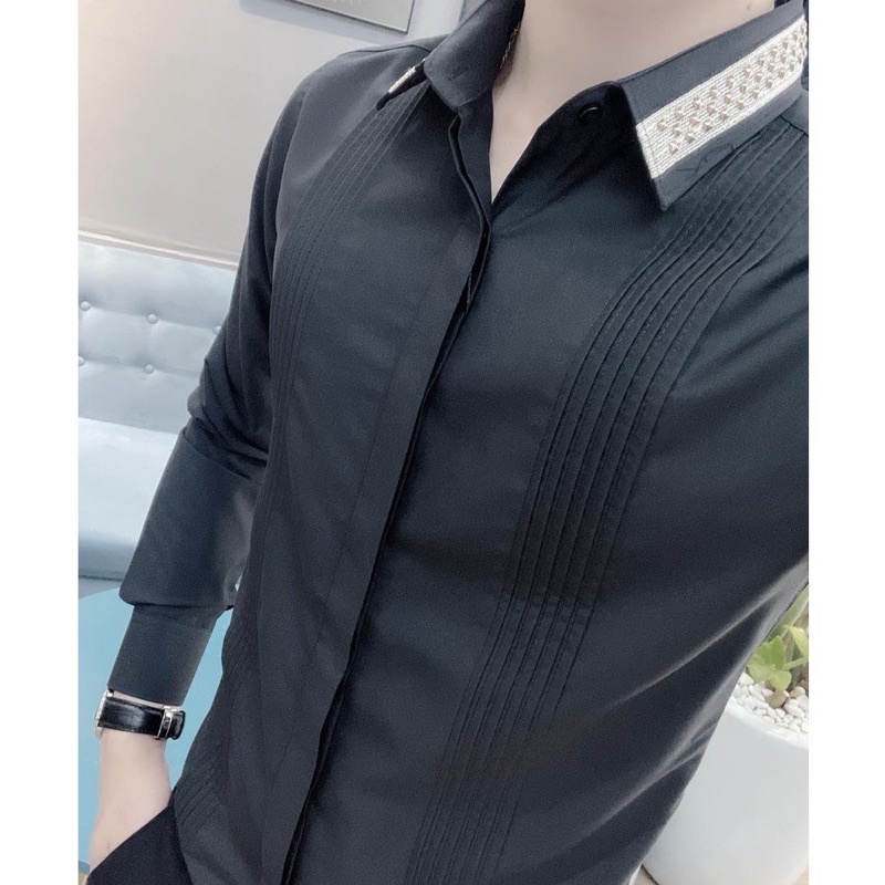 Sơ Mi Nam Luxury - Sơ Mi Trắng Nam- Sơ Mi Thiết kế Cao Cấp 99