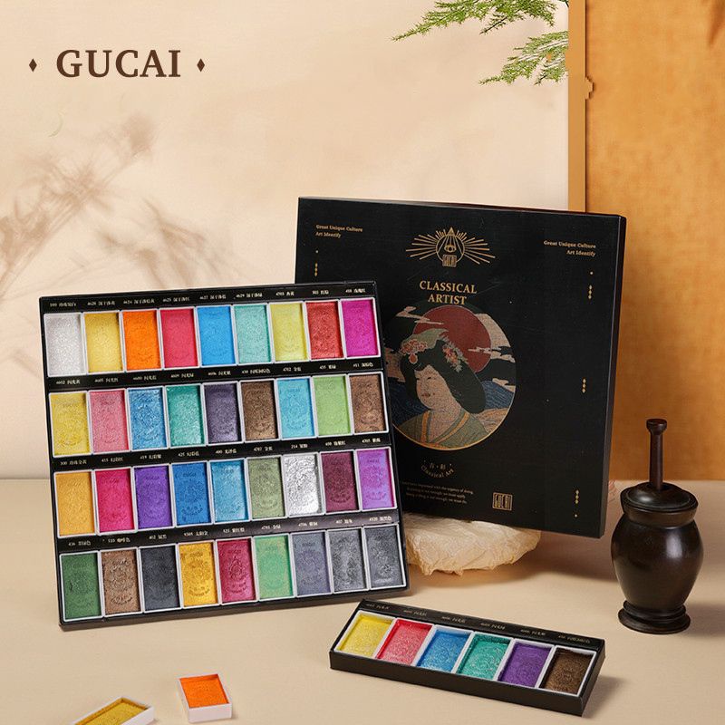 |ORDER| SET 6 / 36 NHŨ MÀU GUCAI ÁNH KIM CỔ TRUYỀN TRUNG QUỐC