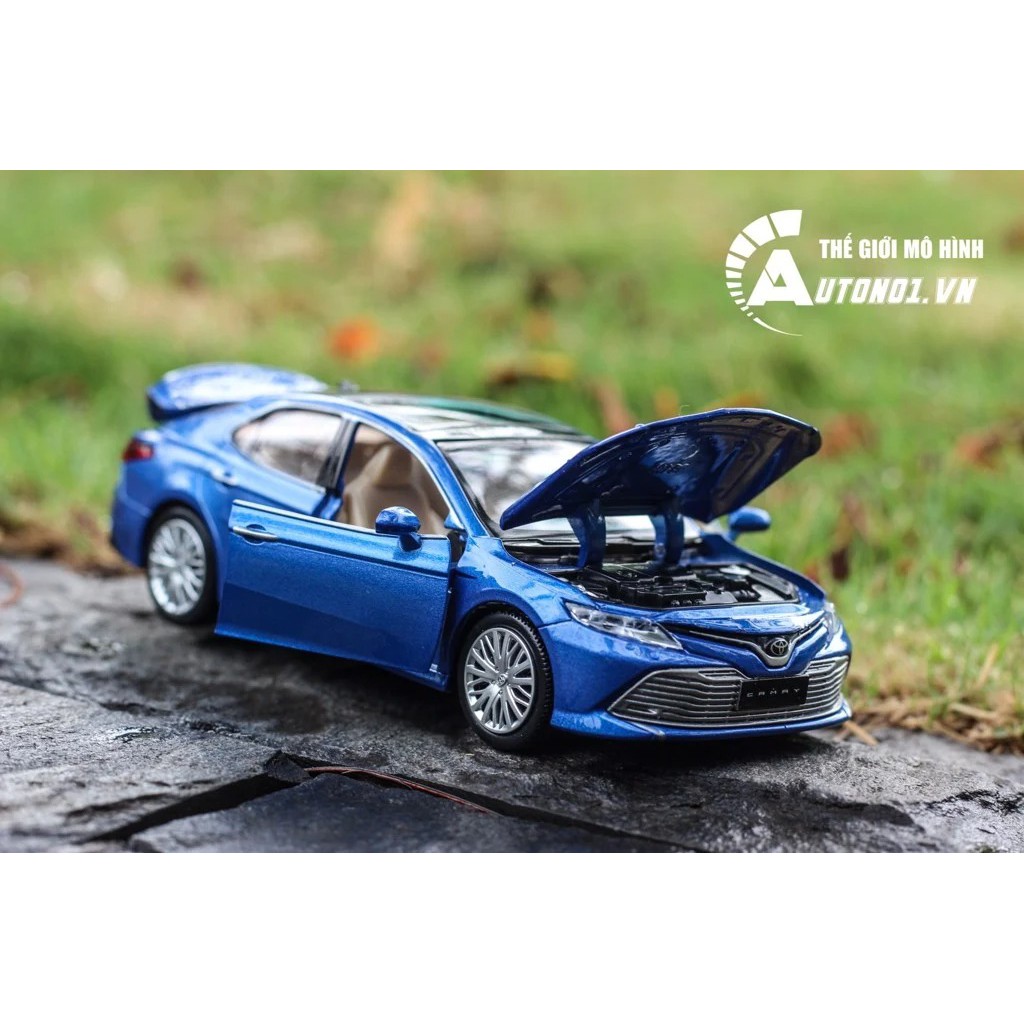 MÔ HÌNH XE SEDAN TOYOTA CAMRY 2019 BLUE 1:32 MSZ 6752