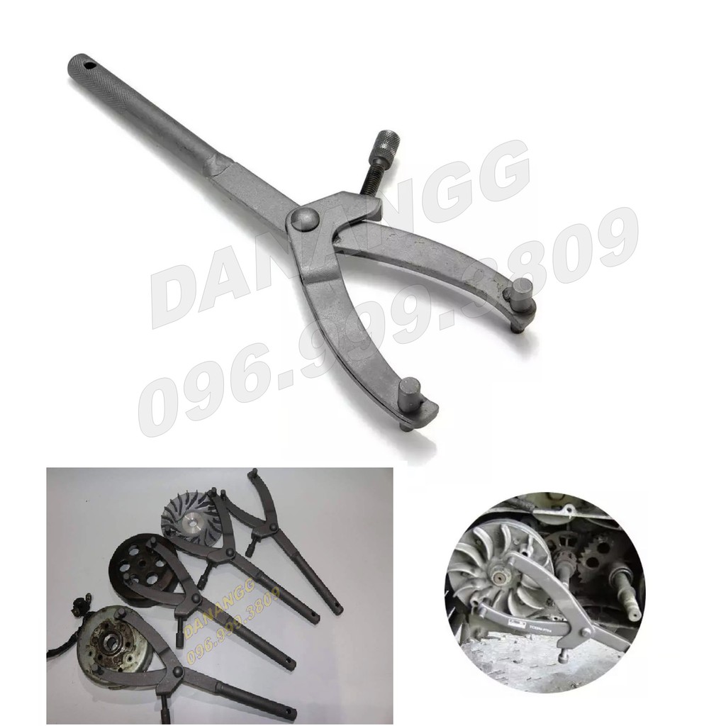 Dụng cụ mở nồi xe tay ga vam giữ nồi xe máy