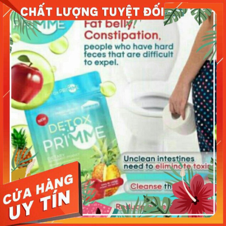 CGGS VMPGS MPGS Viên uống khử mỡ giảm cân rau xanh Detox Primme chính hãng - 60 viên/gói shopmyphamgiasi PTS CGGS