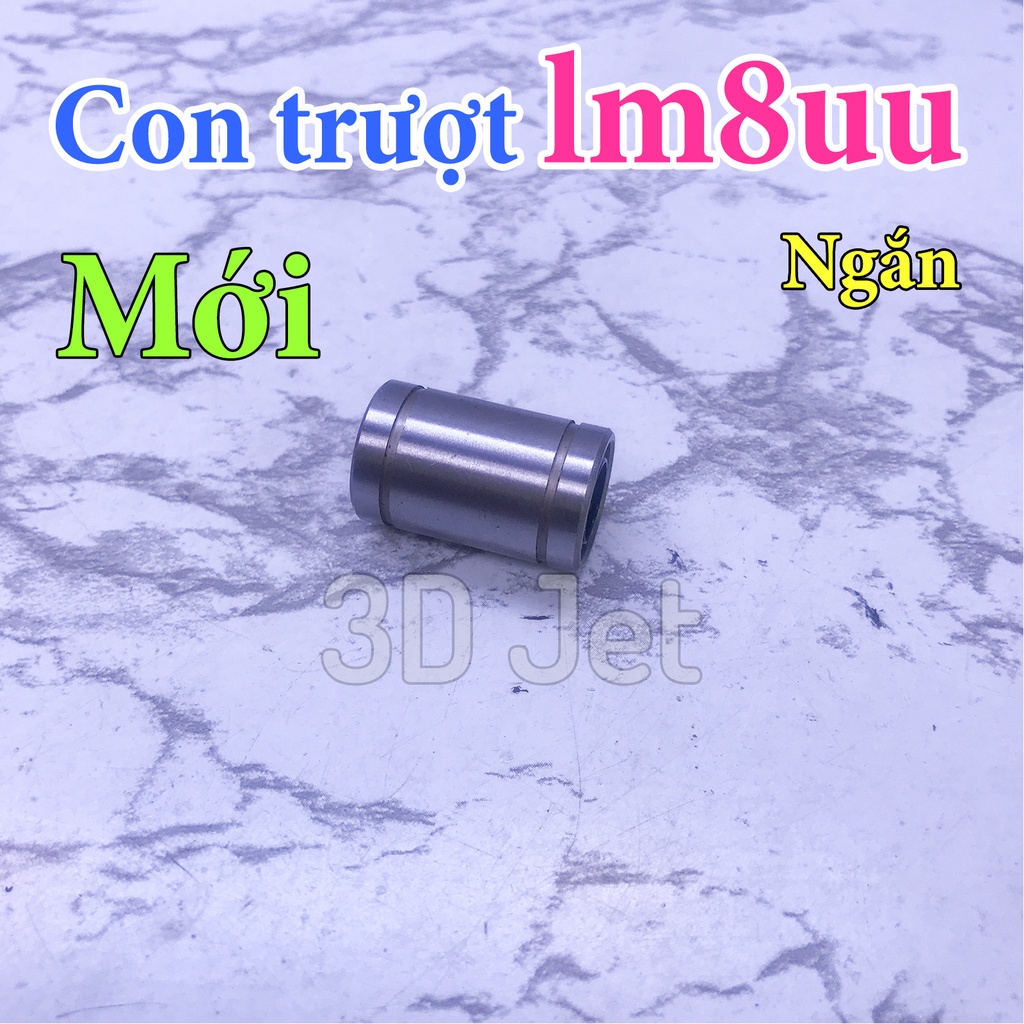 Thanh lý Con trượt Lm8uu ngắn, con trượt tịnh tiến cho máy in 3d