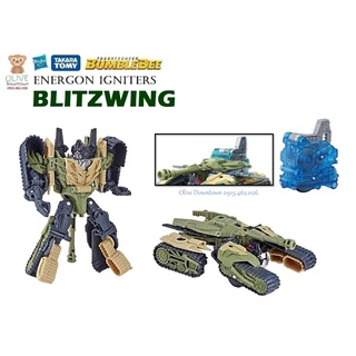 Blitzwing ⚘ robot 11cm ráp thành xetăng có động cơ dòng energon igniters - phim transformers bumblebee