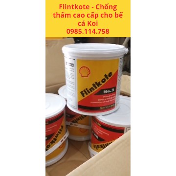 Sơn chống thấm bitum flinkote no 3 1L màu đen (chống thấm + cọ)/ Chống thấm hồ cá, bể nước