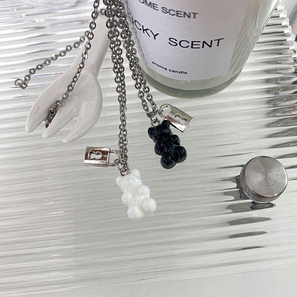 Vòng cổ Mặt Nhựa Resin Màu Trơn Thời Trang Hàn Quốc Cho Nam Nữ