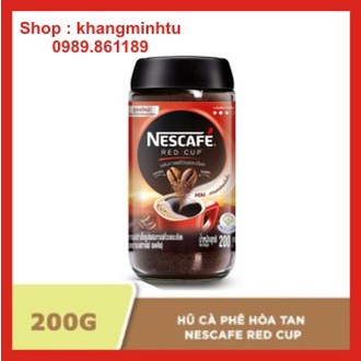 Cà phê hòa tan nguyên chất 200g Nescafé Red Cup Thái Lan