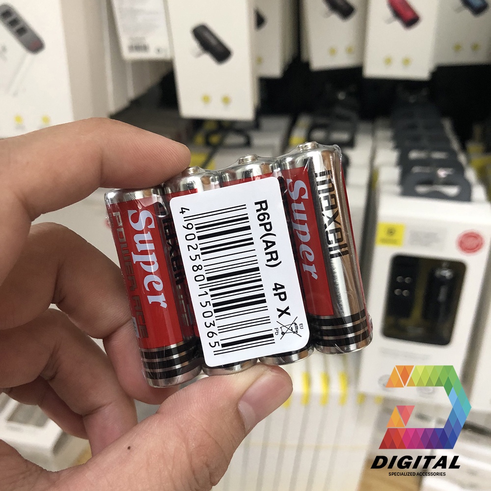 Hộp 40 Viên Pin Tiểu Maxell AA Chính Hãng