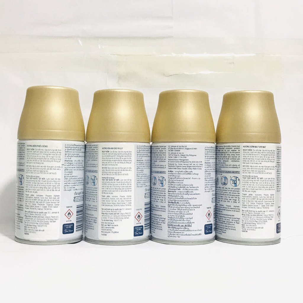 Lõi  xịt thơm phòng tự động Glade 175g/269ml