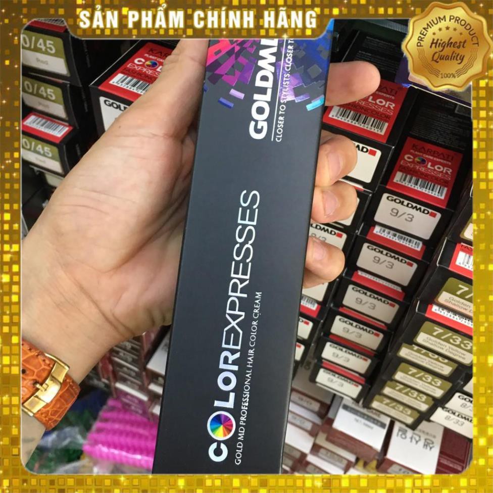 màu nhộm tóc GOLDMD 100ml (đủ các màu thời trang )hàng cao cấp- có thể nhuộm tại nhà