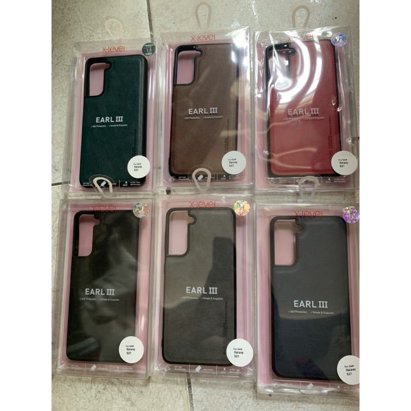Ốp lưng da Samsung Galaxy S21 / S21 plus / S21 ultra /S21 Fe/S22 /S22 plus/S22 ultra Hiệu X-Level chính hãng