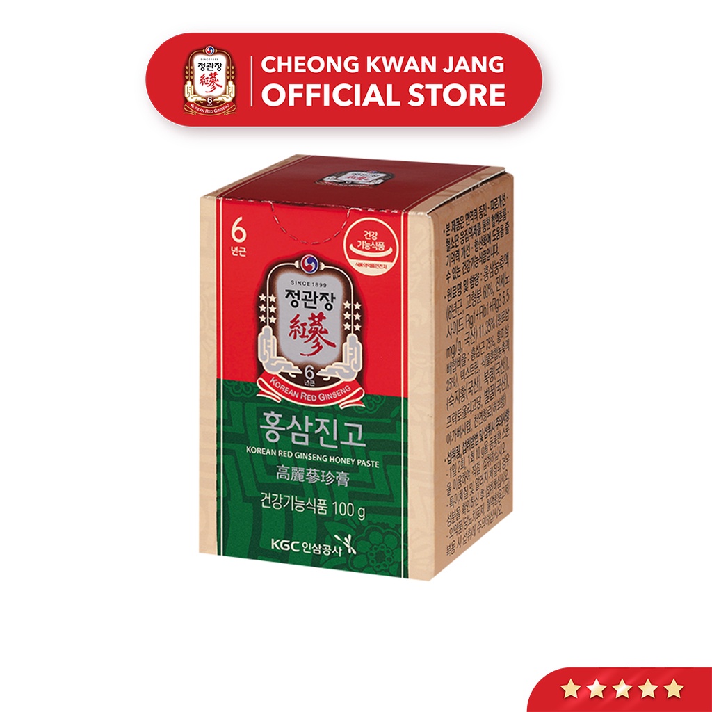 Tinh Chất Hồng Sâm Mật Ong Pha Sẵn KGC Cheong Kwan Jang Honey Paste (Hũ 100g - 500g - Hộp 10 x 30 gói)