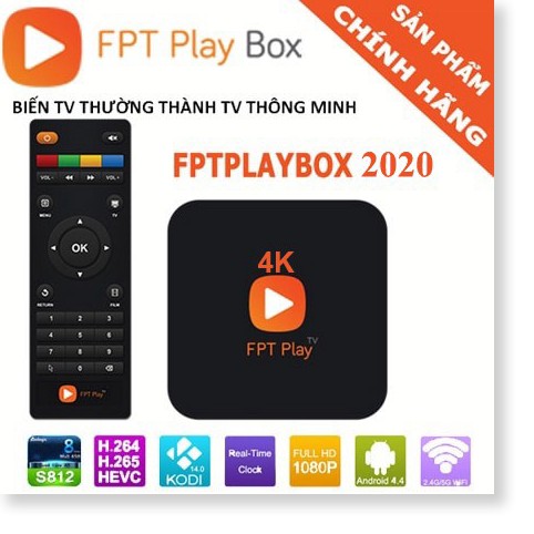 [Mã 154ELSALE2 giảm 7% đơn 300K] Tivibox FPT Playbox 2020 Plus MỚI FULL BOX - MrPhukien