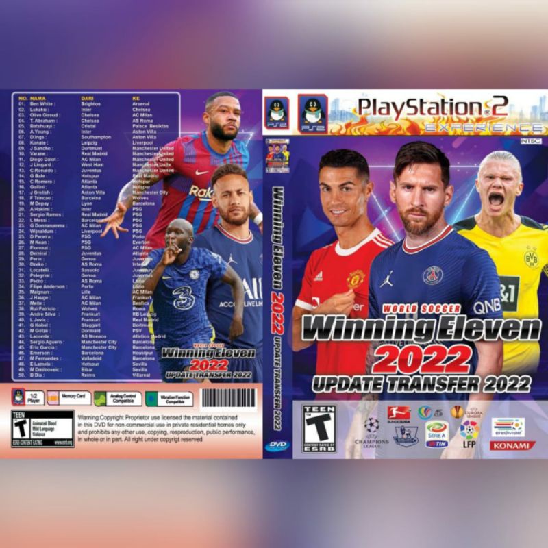 Băng cát sét Ps2 Eleven 2022 đầy đủ