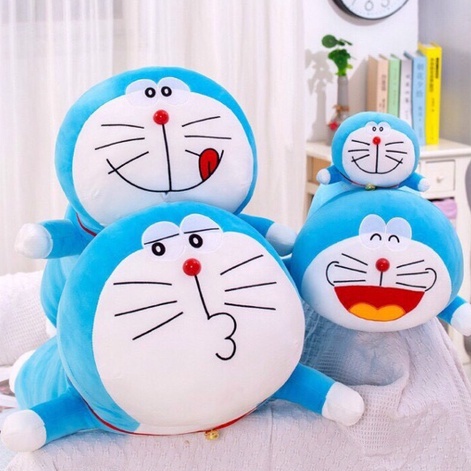 Gấu Bông Doremon - gối ôm Doremon nằm Dài Khổng Lồ đủ size cho các bạn lựa chọn
