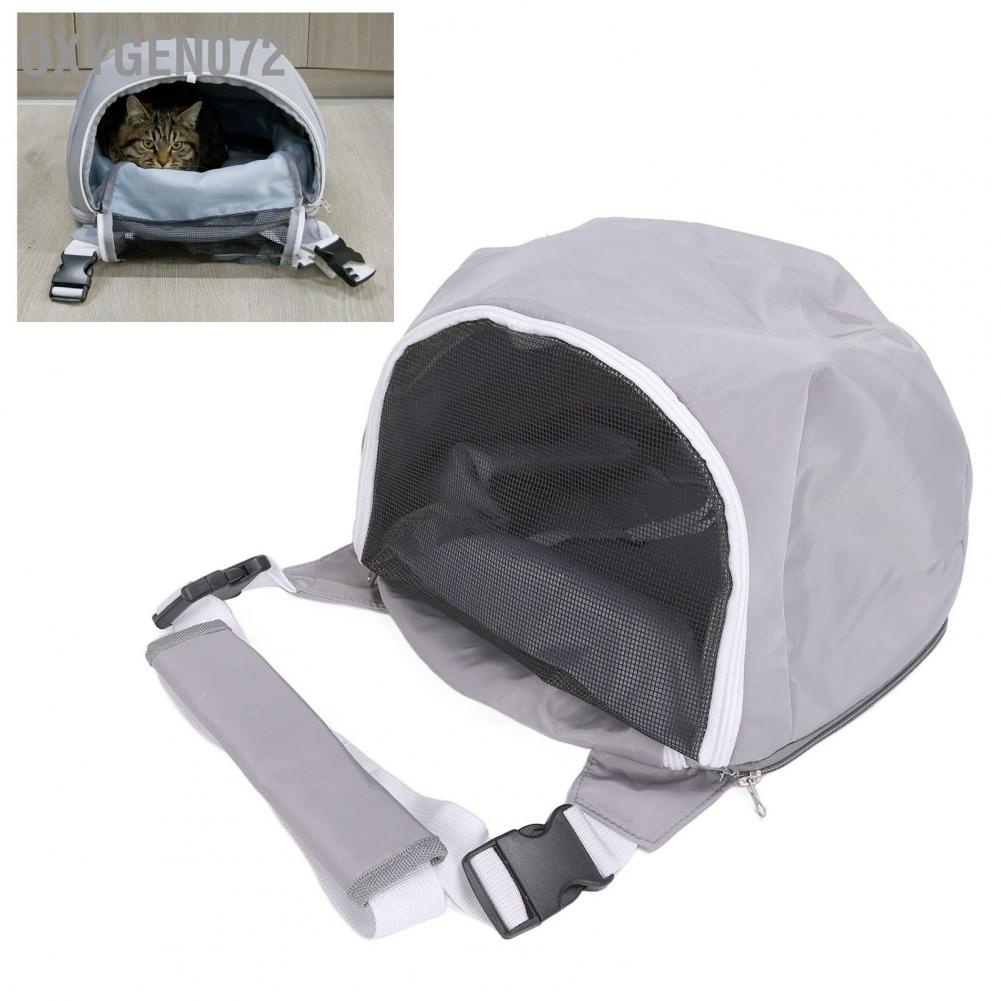 🥭 Oxygen072 Túi đeo cho chó con Túi đựng chó mèo kiểu đeo chéo vai cho thú cưng đi dạo Vật nuôi Sling Carrier Một vai có thể điều chỉnh thoáng khí cho vật nuôi chó vừa và nhỏ
