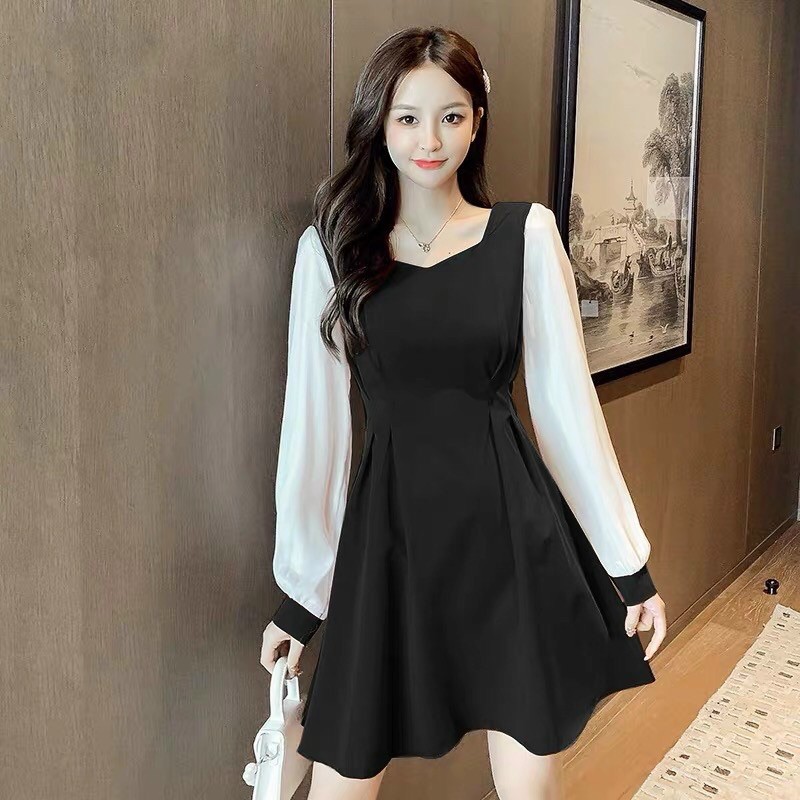 🍒 Đầm xoè phối voan Bigsize 60-85 ký