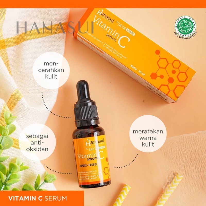 (Hàng Mới Về) Serum Hanasui Vit C - Vit C Collagen - Vàng Hanasui Trị Mụn Cho Nam