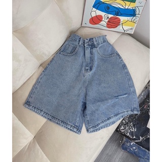 Quần Jeans Ngố Lai Cuốn Rách 1line Mới