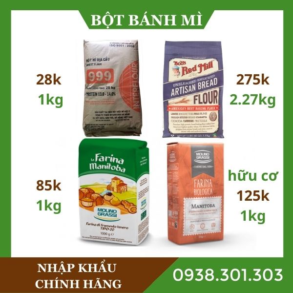 Bột mì số 13 - bột bánh mì (bread flour)