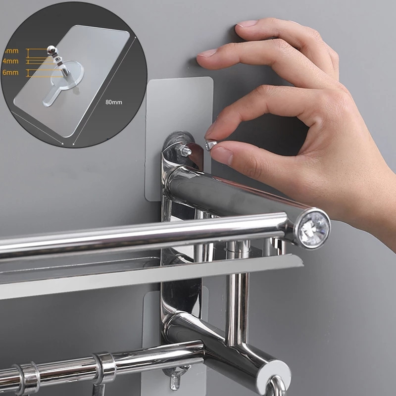 Vít không đục lỗ dán tường treo đồ vật tiện lợi