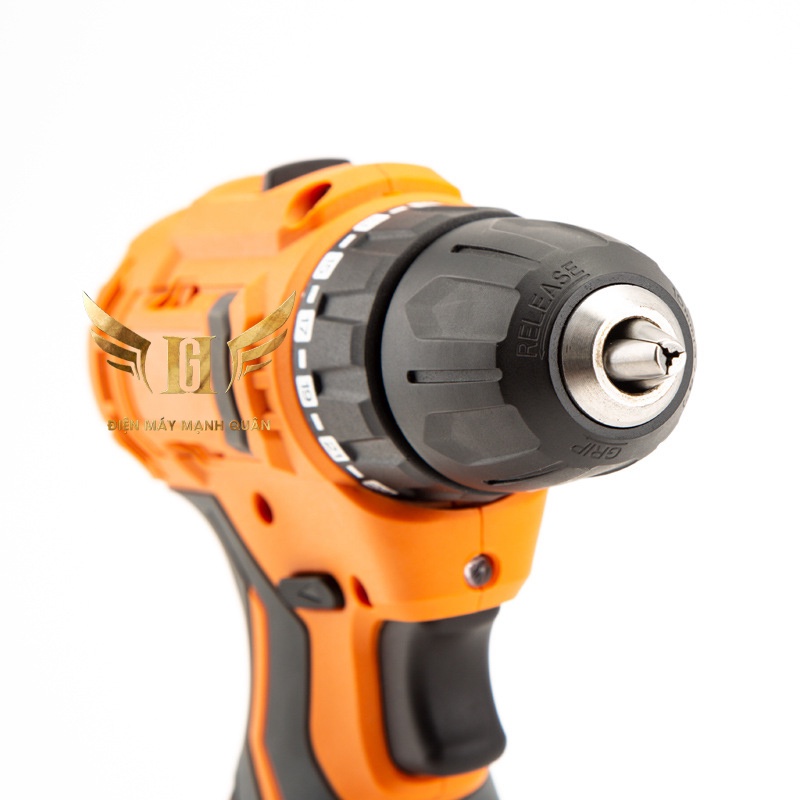 Máy Khoan Pin Vặn Vít, Máy Khoan Từ Macan Động Cơ Không Chổi Than, Đầu 10mm, Pin 4Cell